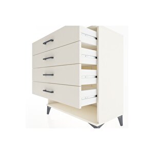 Hyperion Şifonyer 4 Çekmeceli 88x44x96 Aytaşı-aytaşı