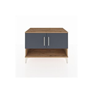 Hyperion Şifonyer 2 Raflı 2 Kapaklı 88x44x64 Çam-antrasit