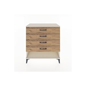 Hyperion Şifonyer 4 Çekmeceli 88x44x96 Aytaşı-çam