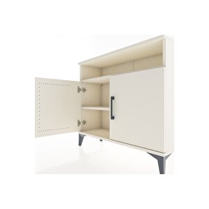 Arges Şifonyer 2 Raflı 2 Kapaklı 88x30x80 Aytaşı-aytaşı