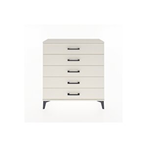 Arges Şifonyer 5 Çekmeceli 88x30x96 Aytaşı-aytaşı