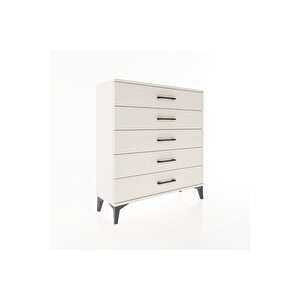 Arges Şifonyer 5 Çekmeceli 88x30x96 Aytaşı-aytaşı