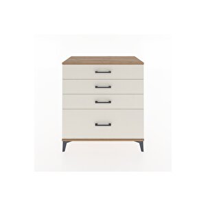 Hyperion Şifonyer 4 Çekmeceli 88x44x96 Çam-aytaşı