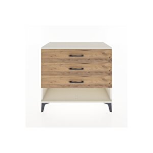 Hyperion Şifonyer 3 Çekmeceli 88x44x80 Aytaşı-çam