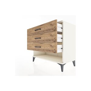 Hyperion Şifonyer 3 Çekmeceli 88x44x80 Aytaşı-çam