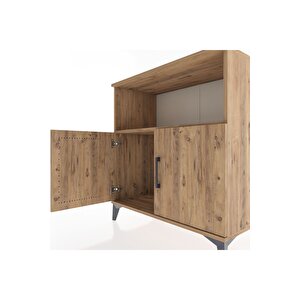 Hyperion Şifonyer Tek Raflı 2 Kapaklı 88x44x96 Çam-çam