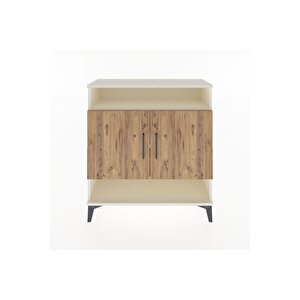 Arges Şifonyer 3 Raflı 2 Kapaklı 88x30x96 Aytaşı-çam