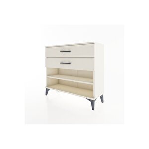 Arges Şifonyer Tek Raflı 2 Çekmeceli 88x30x80 Aytaşı-aytaşı