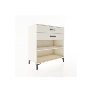 Hyperion Şifonyer Tek Raflı 2 Çekmeceli 88x44x96 Aytaşı-aytaşı