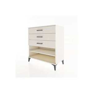 Hyperion Şifonyer Tek Raflı 3 Çekmeceli 88x44x96 Aytaşı-aytaşı