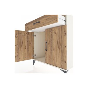 Hyperion Şifonyer Tek Çekmeceli 2 Kapaklı 88x44x96 Aytaşı-çam