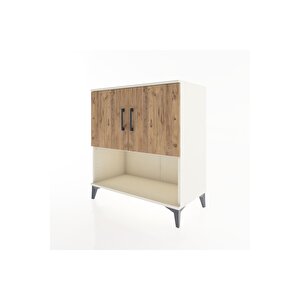 Hyperion Şifonyer Tek Raflı 2 Kapaklı 88x44x96 Aytaşı-çam