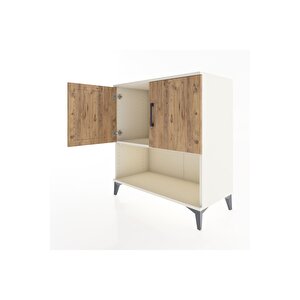 Hyperion Şifonyer Tek Raflı 2 Kapaklı 88x44x96 Aytaşı-çam