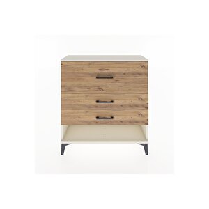 Arges Şifonyer 3 Çekmeceli 88x30x96 Aytaşı-çam