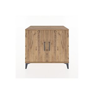 Hyperion Şifonyer Tek Raflı 2 Kapaklı 88x44x80 Çam-çam