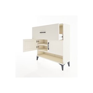 Arges Şifonyer 2 Raflı Tek Çekmeceli 2 Kapaklı 88x30x96 Aytaşı-aytaşı