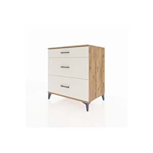 Kronos Şifonyer 3 Çekmeceli 88x59x96 Çam-aytaşı