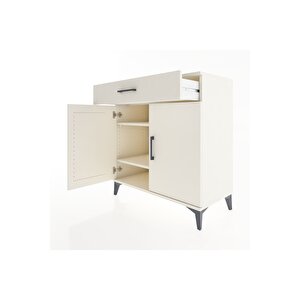 Hyperion Şifonyer 2 Raflı Tek Çekmeceli 2 Kapaklı 88x44x96 Aytaşı-aytaşı