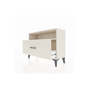 Arges Şifonyer Tek Raflı Tek Çekmeceli 88x30x64 Aytaşı-aytaşı