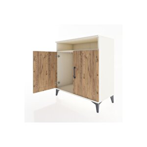 Hyperion Şifonyer Tek Raflı 2 Kapaklı 88x44x96 Aytaşı-çam