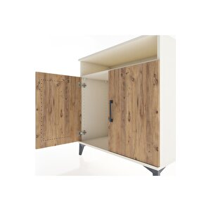 Hyperion Şifonyer Tek Raflı 2 Kapaklı 88x44x96 Aytaşı-çam