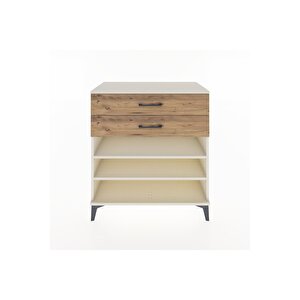 Hyperion Şifonyer 2 Raflı 2 Çekmeceli 88x44x96 Aytaşı-çam