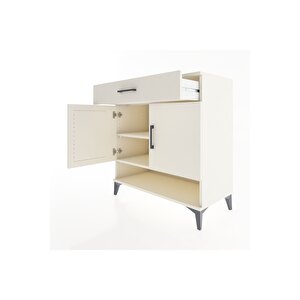 Hyperion Şifonyer 2 Raflı Tek Çekmeceli 2 Kapaklı 88x44x96 Aytaşı-aytaşı