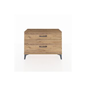 Arges Şifonyer 2 Çekmeceli 88x30x64 Çam-çam