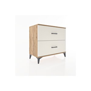 Hyperion Şifonyer 2 Çekmeceli 88x44x80 Çam-aytaşı