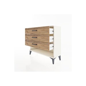 Arges Şifonyer 3 Çekmeceli 88x30x80 Aytaşı-çam