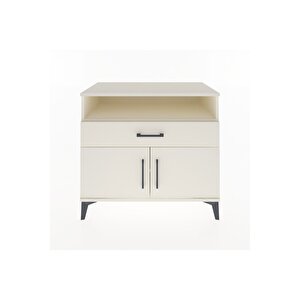 Hyperion Şifonyer 2 Raflı Tek Çekmeceli 2 Kapaklı 88x44x80 Aytaşı-aytaşı