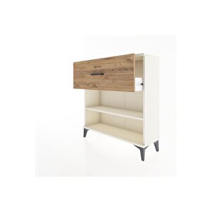 Arges Şifonyer Tek Raflı Tek Çekmeceli 88x30x96 Aytaşı-çam