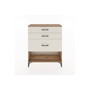 Arges Şifonyer 3 Çekmeceli 88x30x106 Çam-aytaşı