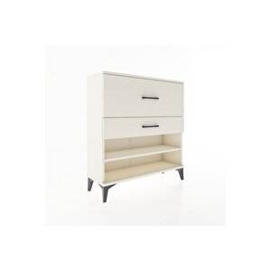 Arges Şifonyer Tek Raflı 2 Çekmeceli 88x30x96 Aytaşı-aytaşı