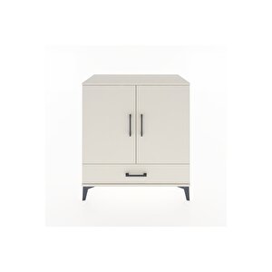 Hyperion Şifonyer Tek Raflı Tek Çekmeceli 2 Kapaklı 88x44x96 Aytaşı-aytaşı