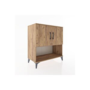 Hyperion Şifonyer Tek Raflı 2 Kapaklı 88x44x96 Çam-çam