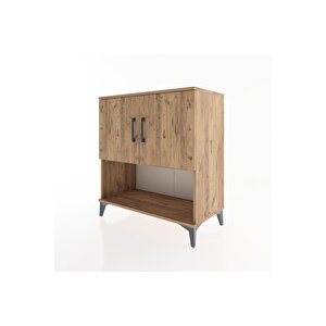 Hyperion Şifonyer Tek Raflı 2 Kapaklı 88x44x96 Çam-çam