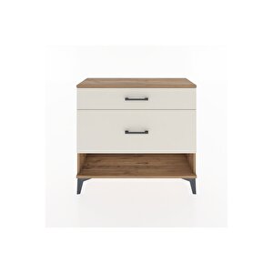 Arges Şifonyer 2 Çekmeceli 88x30x80 Çam-aytaşı