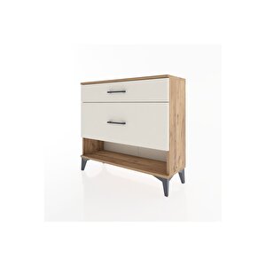 Arges Şifonyer 2 Çekmeceli 88x30x80 Çam-aytaşı