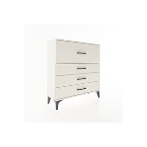 Arges Şifonyer 4 Çekmeceli 88x30x96 Aytaşı-aytaşı