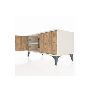 Hyperion Şifonyer Tek Raflı 2 Kapaklı 88x44x48 Aytaşı-çam