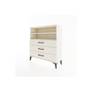 Arges Şifonyer 2 Raflı 3 Çekmeceli 88x30x96 Aytaşı-aytaşı