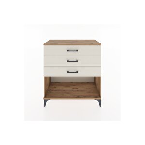 Hyperion Şifonyer 3 Çekmeceli 88x44x96 Çam-aytaşı