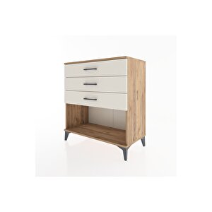 Hyperion Şifonyer 3 Çekmeceli 88x44x96 Çam-aytaşı