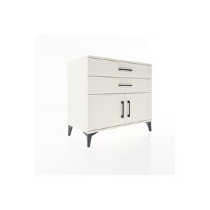 Hyperion Şifonyer Tek Raflı 2 Çekmeceli 2 Kapaklı 88x44x80 Aytaşı-aytaşı