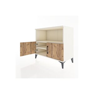 Hyperion Şifonyer 2 Raflı 2 Kapaklı 88x44x80 Aytaşı-çam