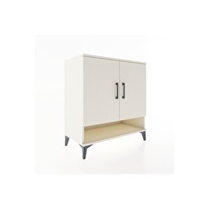 Hyperion Şifonyer 4 Raflı 2 Kapaklı 88x44x96 Aytaşı-aytaşı