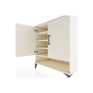 Hyperion Şifonyer 4 Raflı 2 Kapaklı 88x44x96 Aytaşı-aytaşı