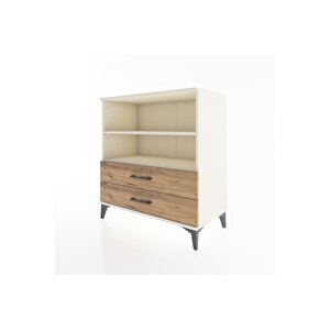 Hyperion Şifonyer 2 Raflı 2 Çekmeceli 88x44x96 Aytaşı-çam