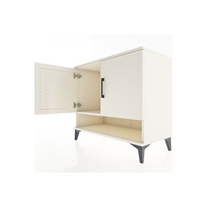 Hyperion Şifonyer Tek Raflı 2 Kapaklı 88x44x80 Aytaşı-aytaşı